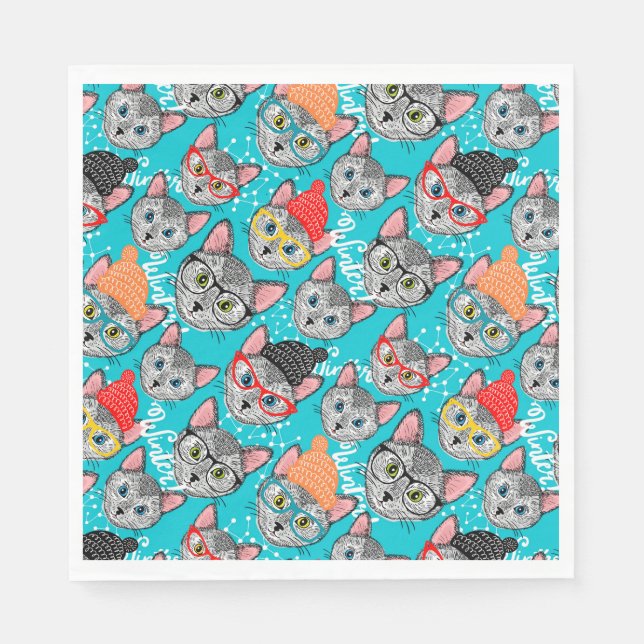 Cat in the hat napkins (Front)