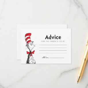 Cat in the Hat New Parent Advice Enclosure Card