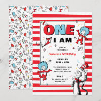 Cat in the Hat | One I Am Birthday