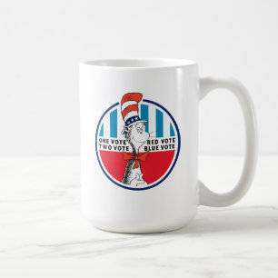 Cat in the Hat One Vote, Two Vote Coffee Mug