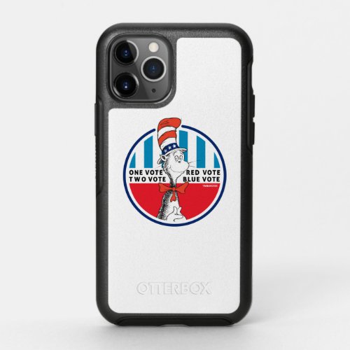 Cat in the Hat  One Vote Two Vote OtterBox Symmetry iPhone 11 Pro Case