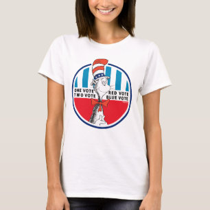 Cat in the Hat One Vote, Two Vote T-Shirt