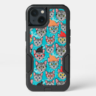 Cat in the hat iPhone 13 case