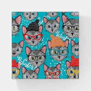 Cat in the hat paperweight