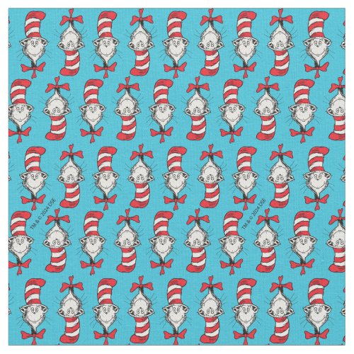 Cat In The Hat Pattern Fabric