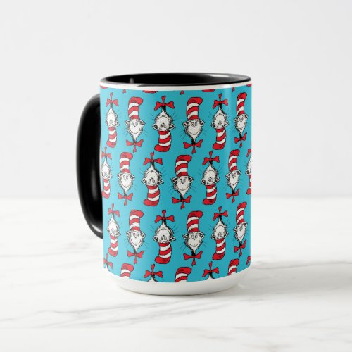 Cat In The Hat Pattern Mug