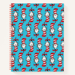 Cat In The Hat Pattern Notebook