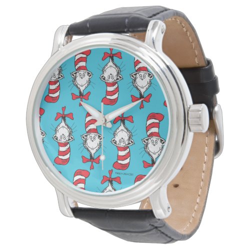 Cat In The Hat Pattern Watch