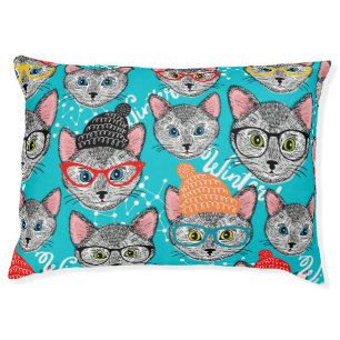 Cat in the hat pet bed