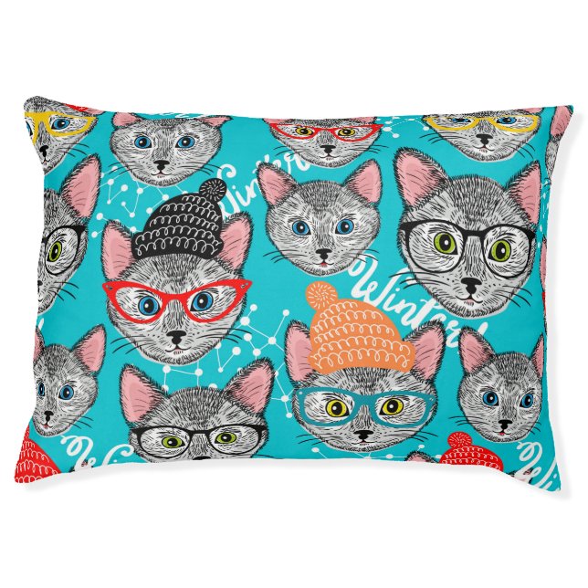 Cat in the hat pet bed (Front)