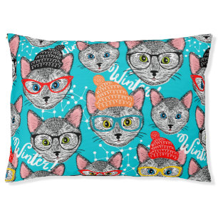 Cat in the hat pet bed