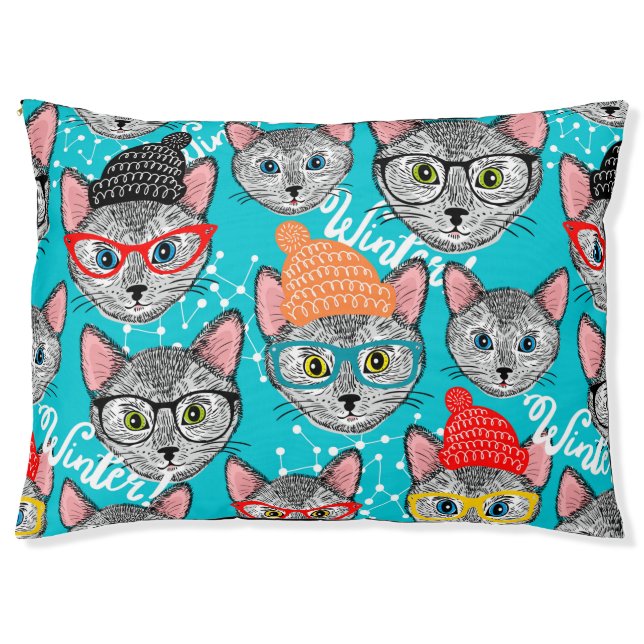 Cat in the hat pet bed (Front)