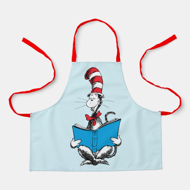 Cat in the Hat Reading Apron (Front)