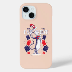 Cat In the Hat Reading Books iPhone 15 Case