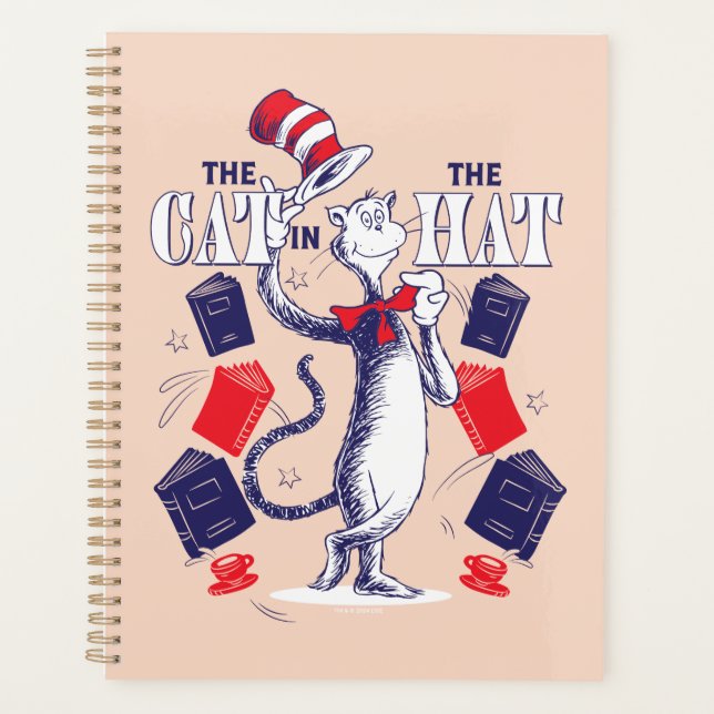 Cat In the Hat | Reading Books Planner (Front)