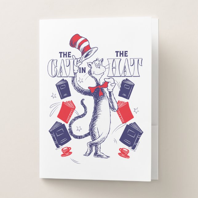 Cat In the Hat | Reading Books Pocket Folder (Front)