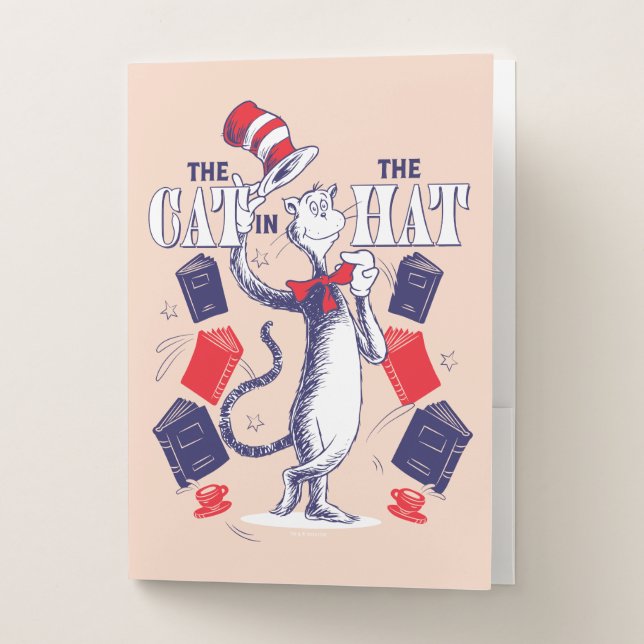 Cat In the Hat | Reading Books Pocket Folder (Front)