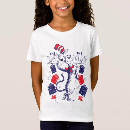 Cat In the Hat  Reading Books T_Shirt