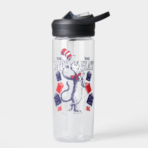 Cat In the Hat Reading Books Water Bottle