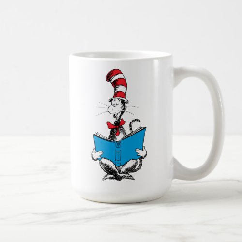 Cat in the Hat Reading Coffee Mug