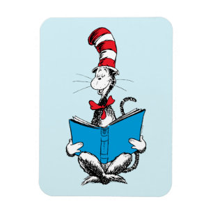 Cat in the Hat Reading Magnet