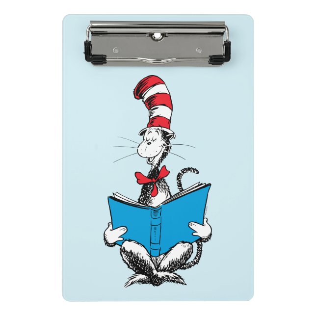Cat in the Hat Reading Mini Clipboard (Front)