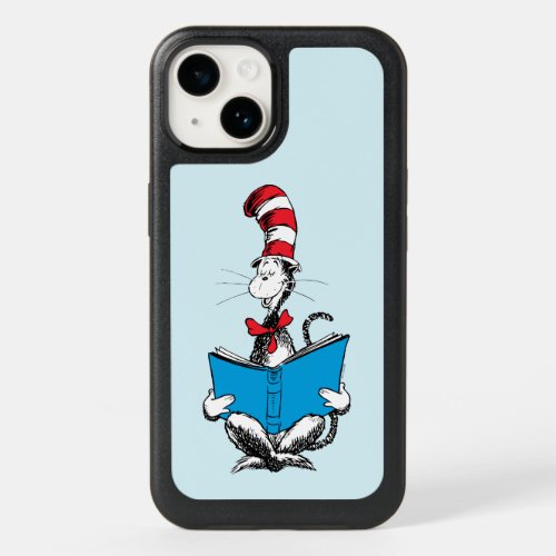 Cat in the Hat Reading OtterBox iPhone 14 Case