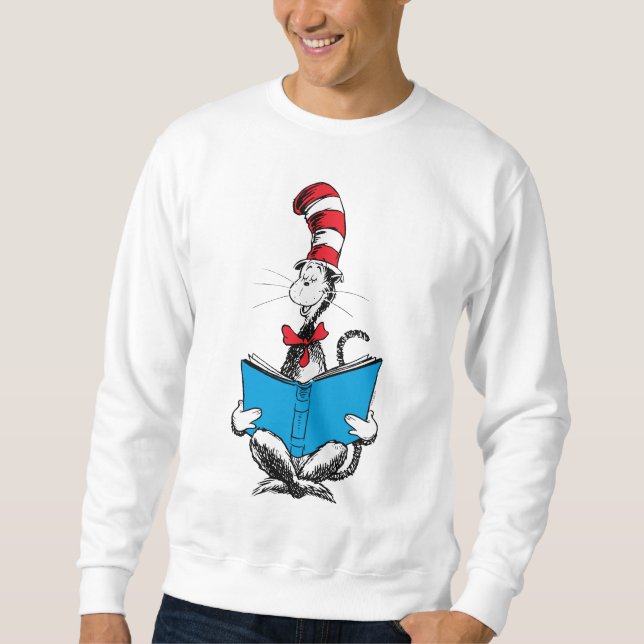 Cat in the Hat Reading Sweatshirt (Front)