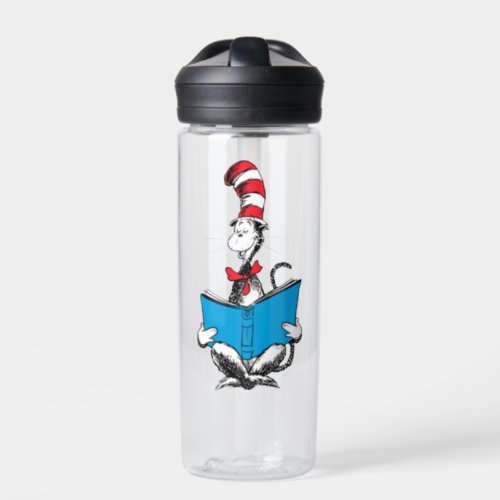 Cat in the Hat Reading Water Bottle