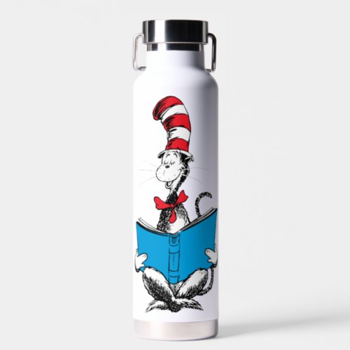 Cat in the Hat Reading Water Bottle