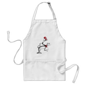 Cat in the Hat Takes A Bow Adult Apron
