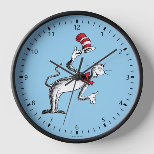 Cat in the Hat Takes A Bow Clock