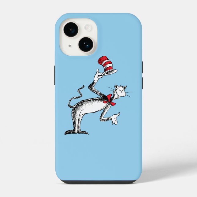 Cat in the Hat Takes A Bow Iphone Case (Back)