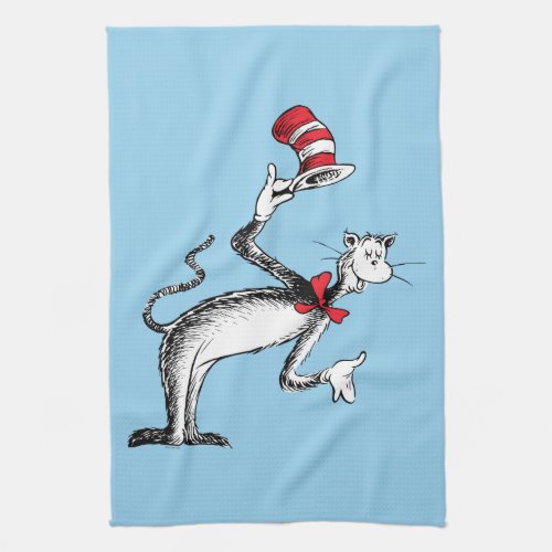 Cat in the Hat Takes A Bow Kitchen Towel