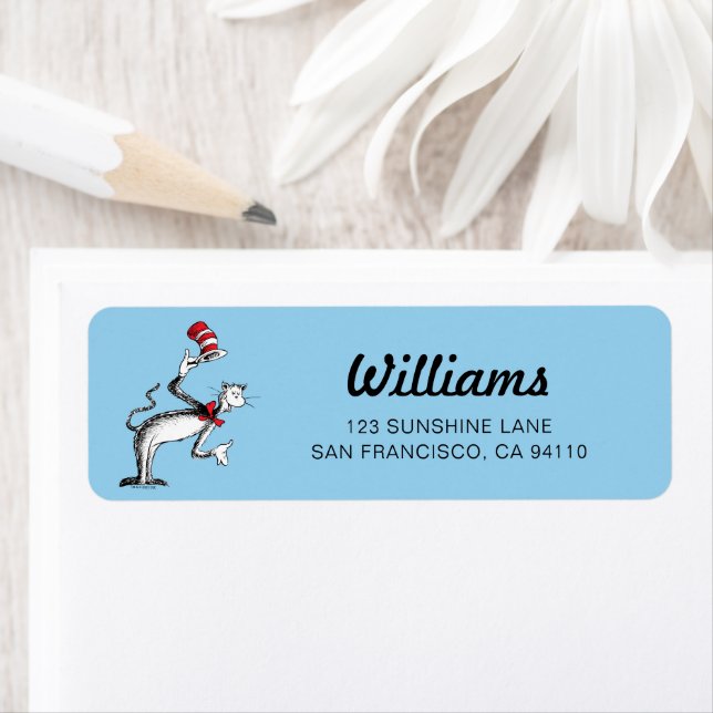 Cat in the Hat Takes A Bow Label (Insitu)