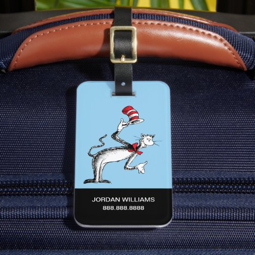 Cat in the Hat Takes A Bow Luggage Tag