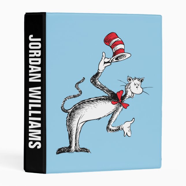 Cat in the Hat Takes A Bow Mini Binder (Front/Spine)