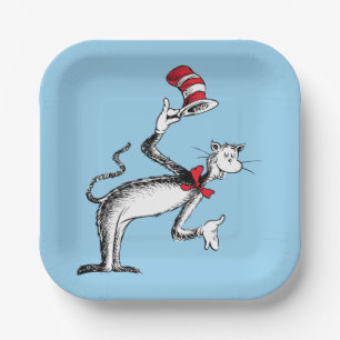 Cat in the Hat Takes A Bow Paper Plates