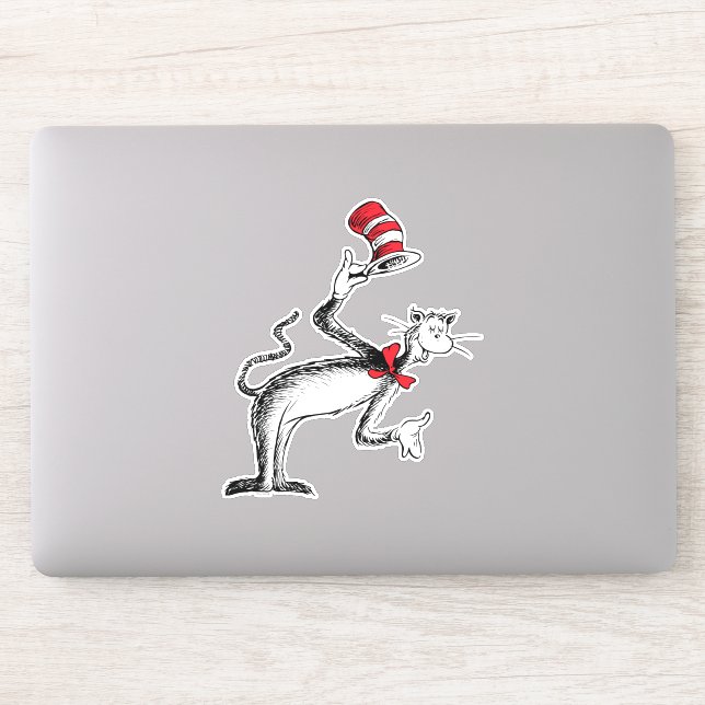 Cat in the Hat Takes A Bow Sticker (Computer)