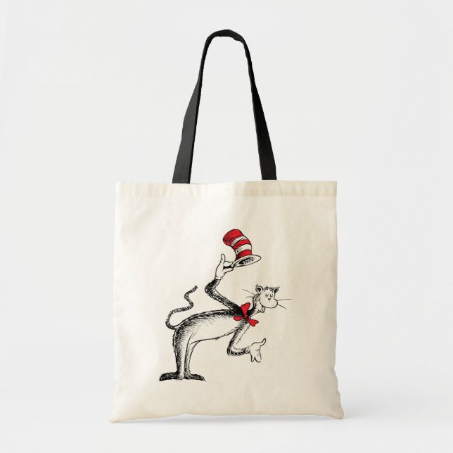 Cat in the Hat Takes A Bow Tote Bag (Front)