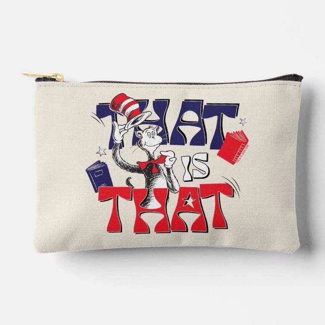 Cat In the Hat | That Is That Accessory Pouch (Front)