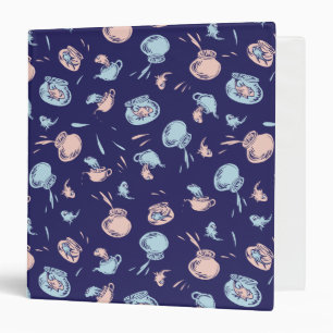 Cat In The Hat   The Fish Pattern 3 Ring Binder