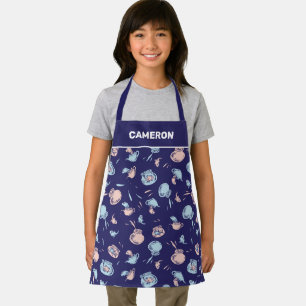 Cat In The Hat The Fish Pattern Apron