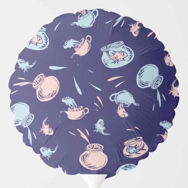 Cat In The Hat | The Fish Pattern Balloon (Front)