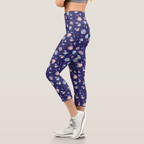 Cat In The Hat  The Fish Pattern Capri Leggings