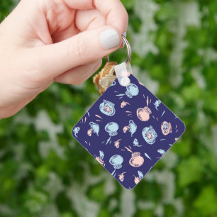 Cat In The Hat   The Fish Pattern Keychain
