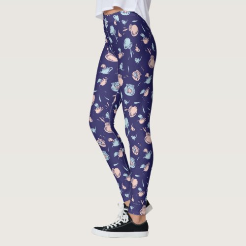 Cat In The Hat  The Fish Pattern Leggings