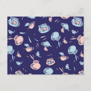 Cat In The Hat   The Fish Pattern Postcard