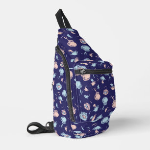 Cat In The Hat The Fish Pattern Sling Bag