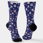 Cat In The Hat | The Fish Pattern Socks